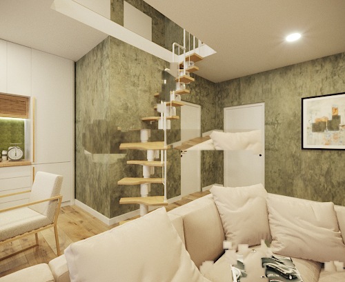 Гусиный шаг LOFT White